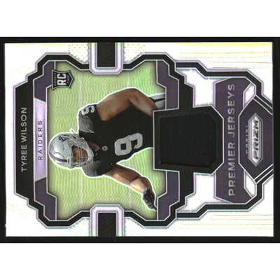 2023 Panini Prizm Premier Jerseys #18 Tyree Wilson