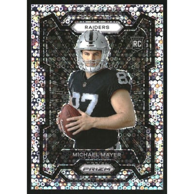 2023 Panini Prizm Rookie Variations Prizms No Huddle #316 Michael Mayer
