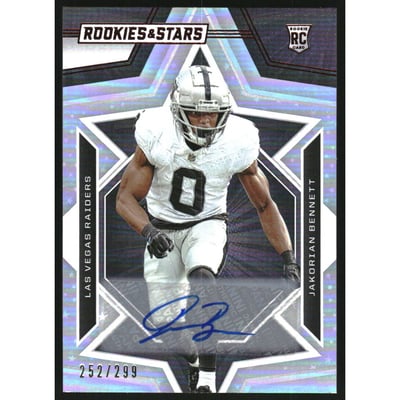 2023 Rookies and Stars Signatures Longevity #147 Jakorian Bennett/299