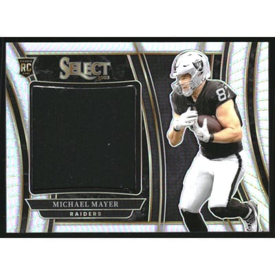 2023 Select Jumbo Rookie Swatch Prizm #39 Michael Mayer