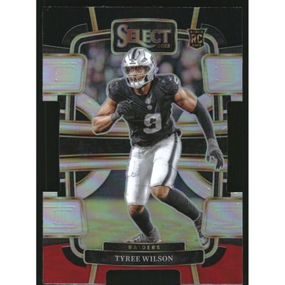 2023 Select Prizm Black and Red Die Cut #60 Tyree Wilson