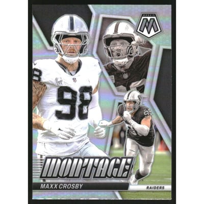 2024 Panini Mosaic Montage Silver #13 Maxx Crosby