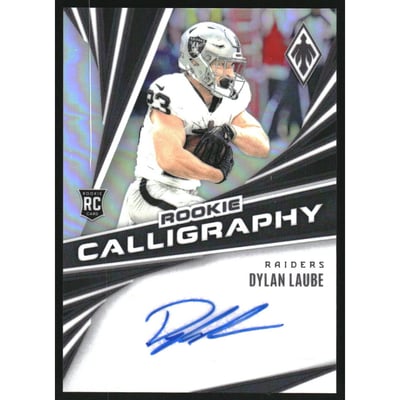 2024 Panini Phoenix Rookie Calligraphy #14 Dylan Laube