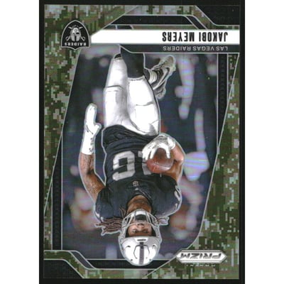 2024 Panini Prizm Prizms Forest Camo #151 Jakobi Meyers