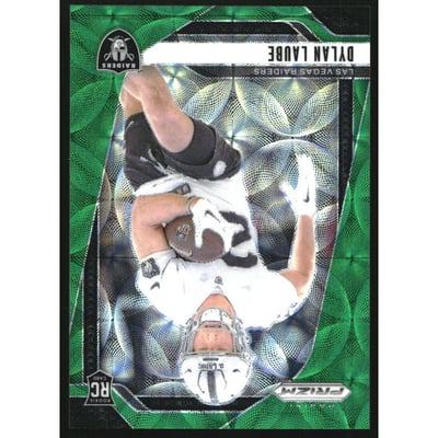 2024 Panini Prizm Prizms Green Scope #330 Dylan Laube