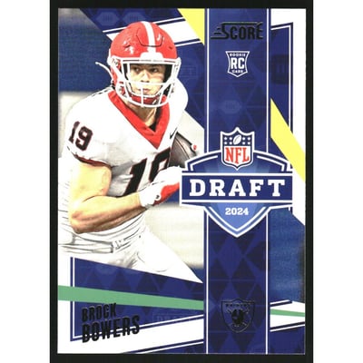 2024 Score NFL Draft #17 Brock Bowers