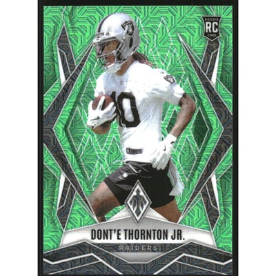 2025 Panini Phoenix Lime Green Mojo #204 Dont'e Thornton Jr.