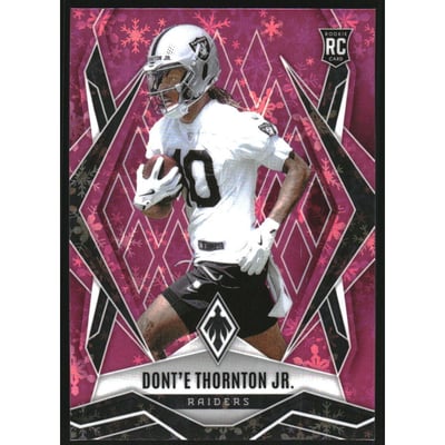 2025 Panini Phoenix Pink Winter #204 Dont'e Thornton Jr.
