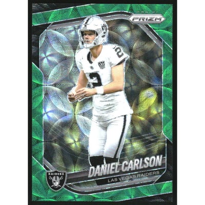 2025 Panini Prizm Prizms Green Scope #271 Daniel Carlson