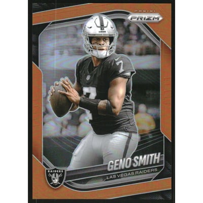 2025 Panini Prizm Prizms Orange #103 Geno Smith