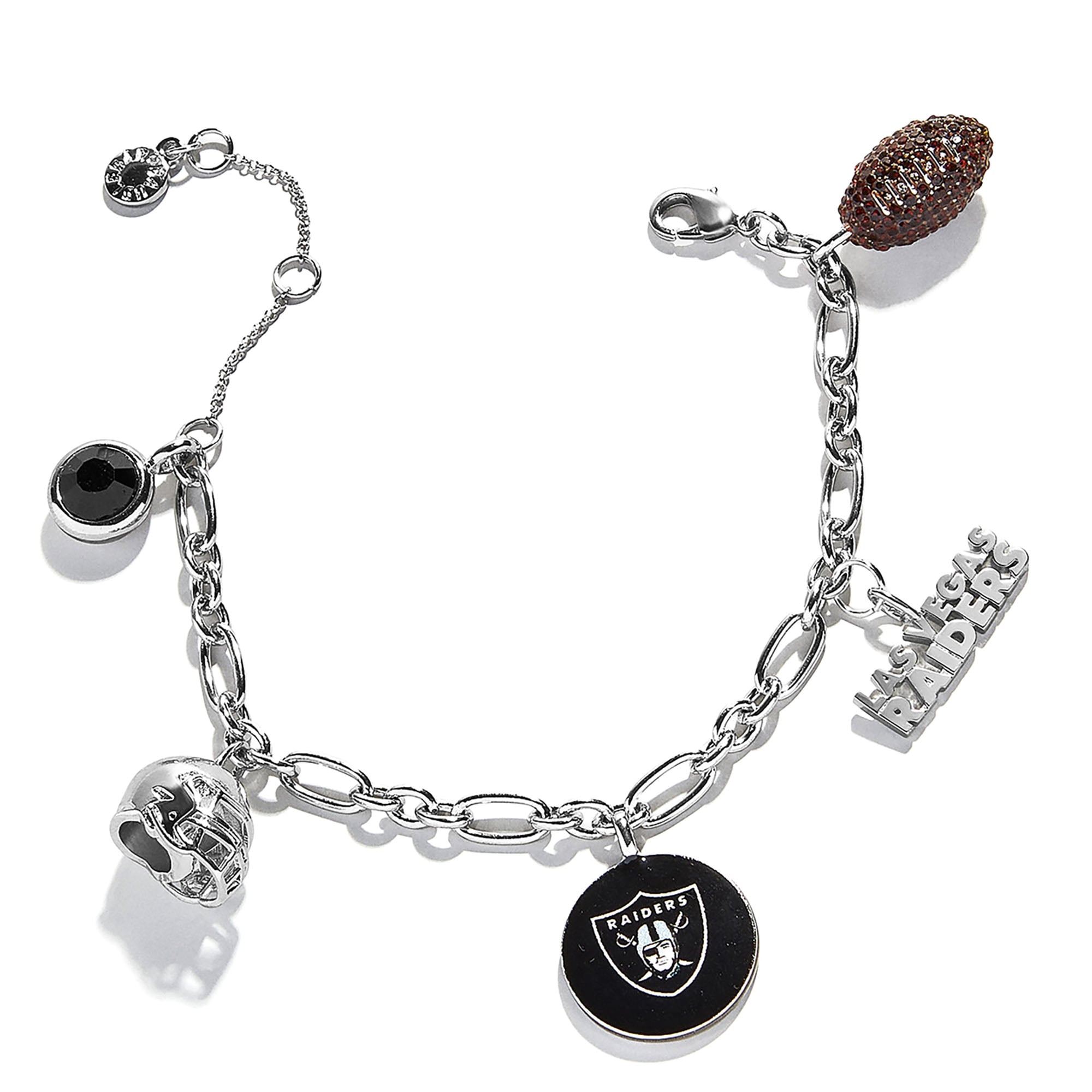 BaubleBar  Las Vegas Raiders Charm Bracelet