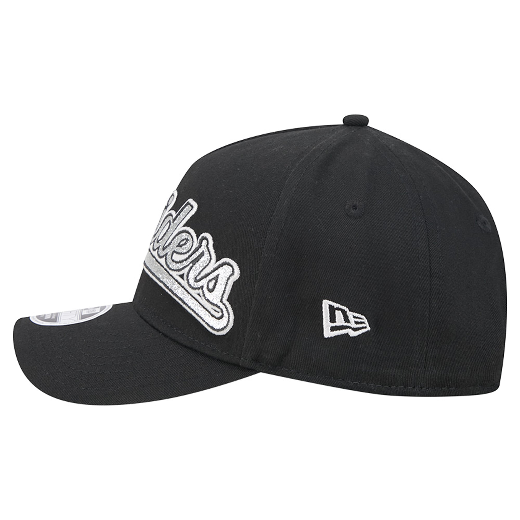 Casquette ajustable New Era 9FORTY noire Las Vegas Raiders pour filles et jeunes