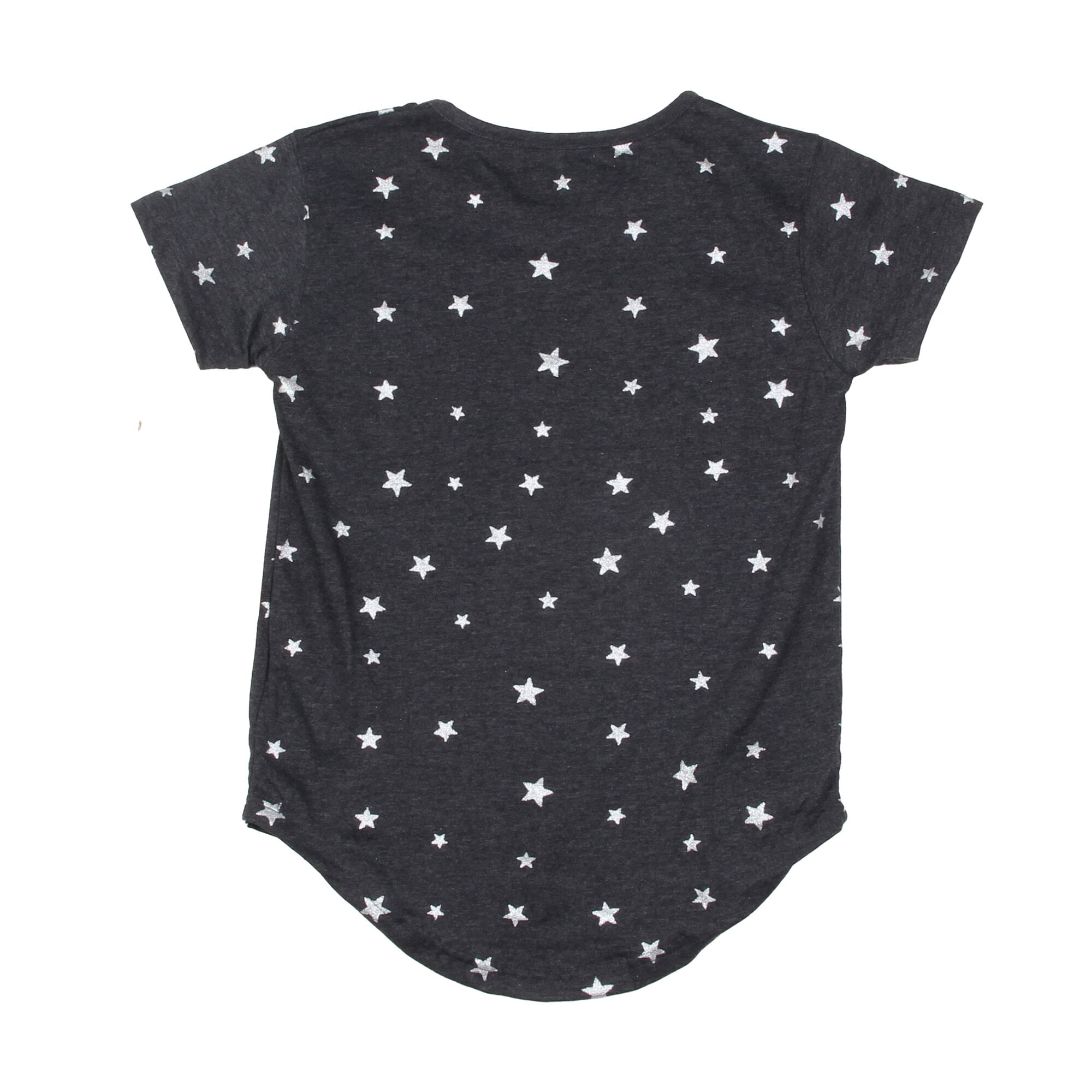 T-shirt à étoiles scintillantes Wes & Willy Black Las Vegas Raiders pour filles