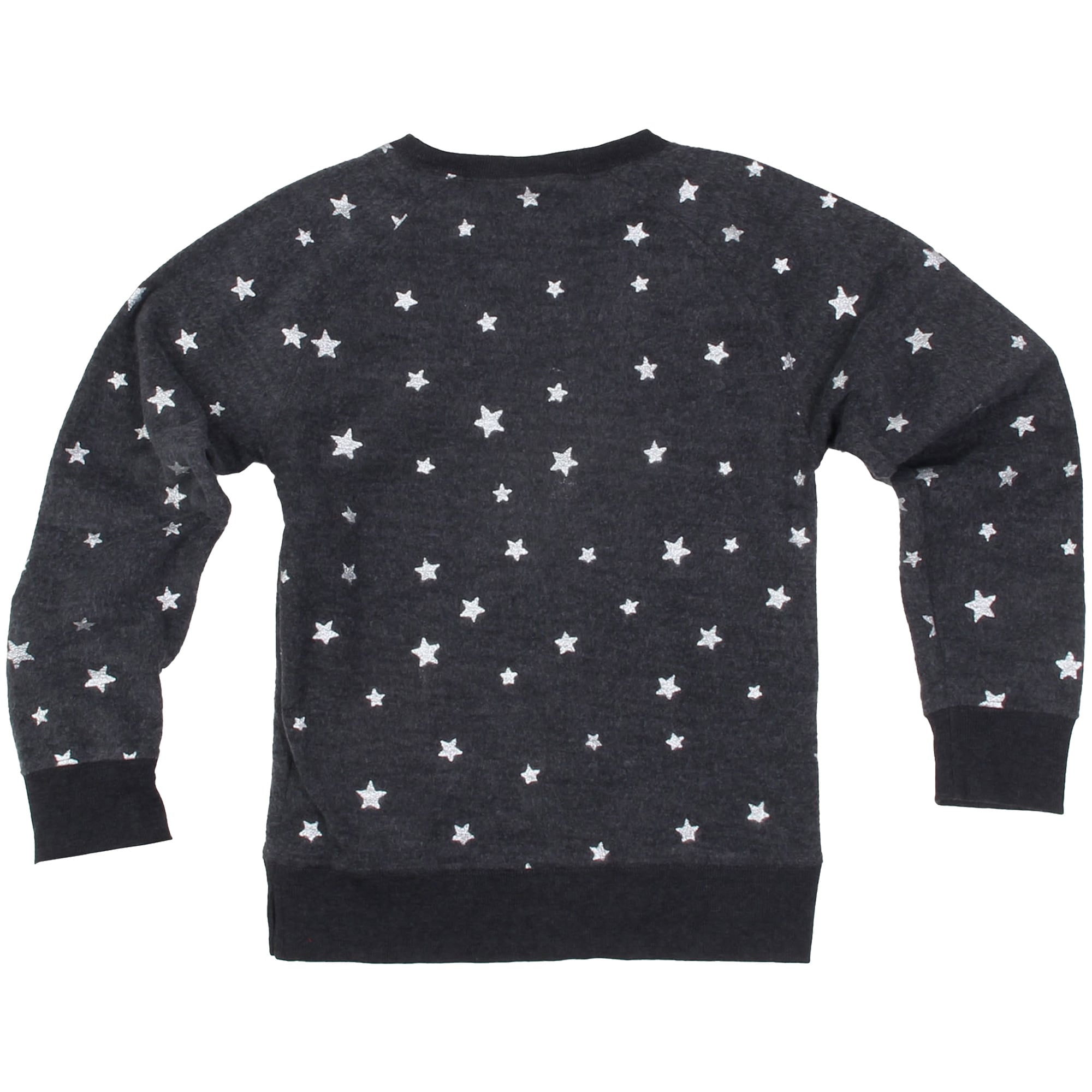 Sweat-shirt en polaire à motif étoile inversée pour filles Wes & Willy, couleur anthracite, des Las Vegas Raiders