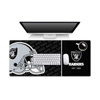 Las Vegas Raiders IDNA 15.7" x 35.4" Logo Series Desk Pad