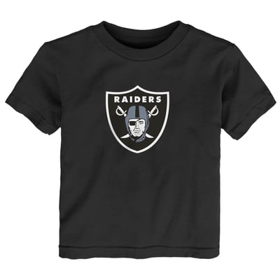 Las Vegas Raiders Outerstuff Infant Primary Logo T-Shirt - Black
