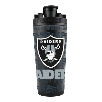 Las Vegas Raiders 26oz. 4D Stainless Steel Shaker Bottle