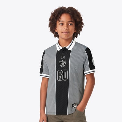 Camiseta para aficionados Fanatics Football x Football del Las Vegas Raiders 2026 - Jóvenes