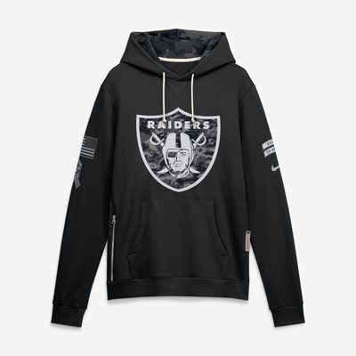 Sudadera con capucha Nike Salute To Service Dri-FIT del Las Vegas Raiders - Hombre
