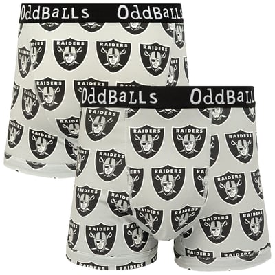 Boxeadores extravagantes de los Raiders de Las Vegas