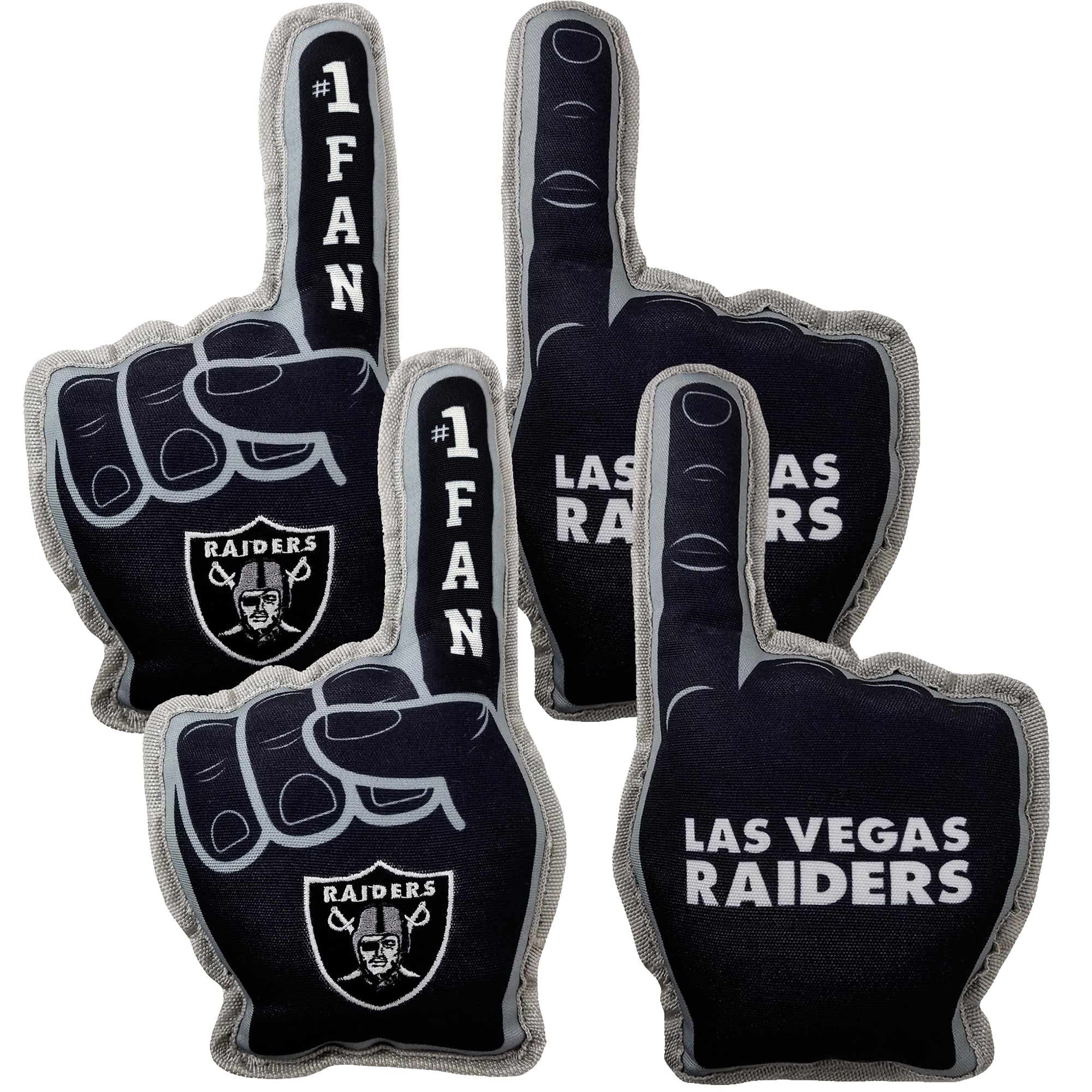 Ensemble de deux jouets Las Vegas Raiders