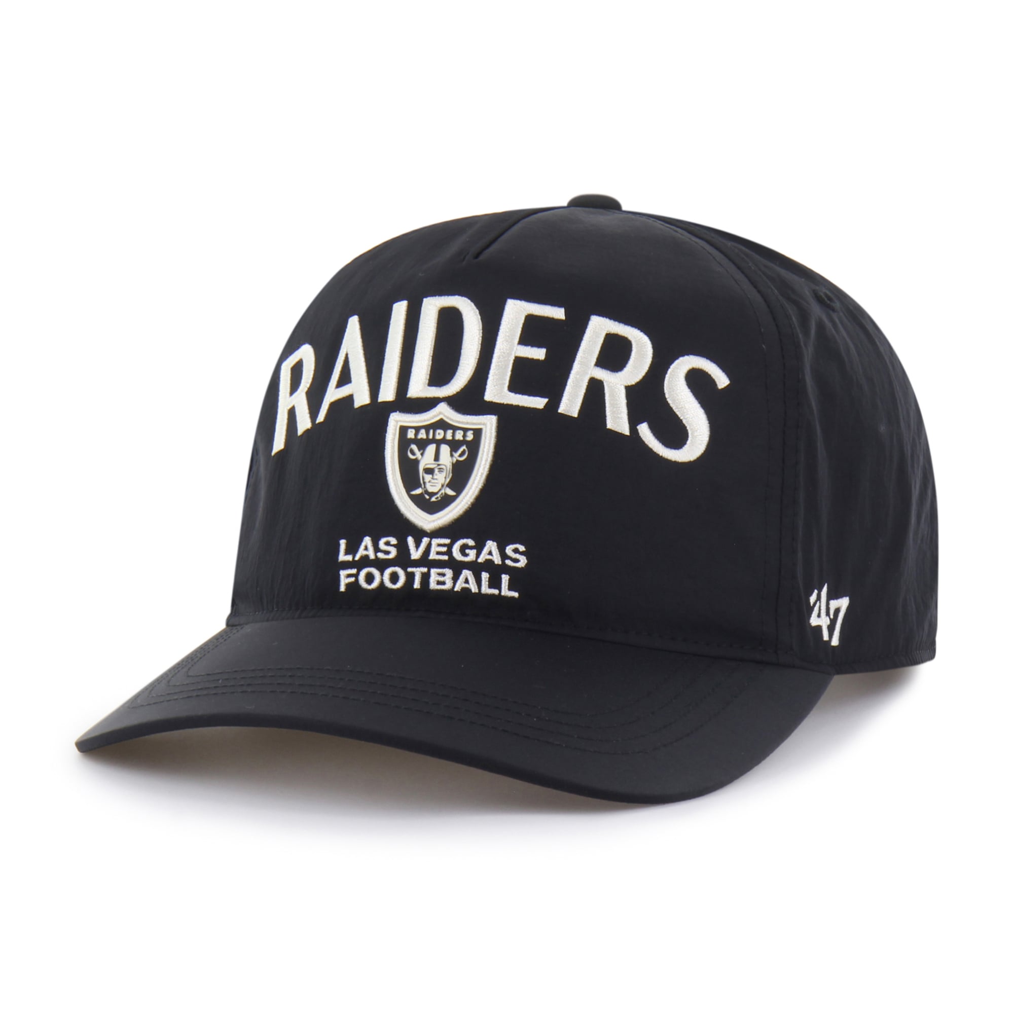 Men's '47 Black Las Vegas Raiders Modernia Hitch Adjustable Hat