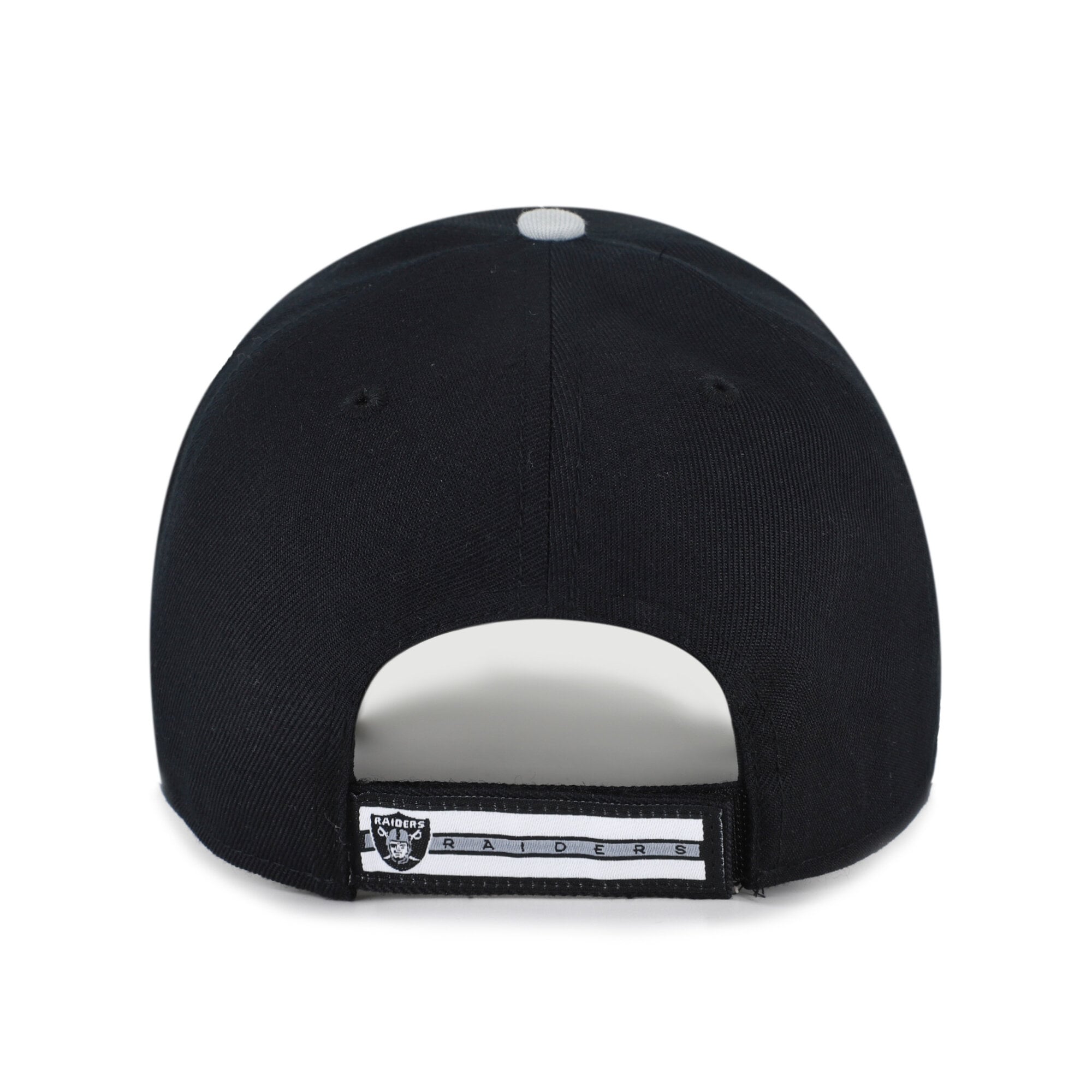 Men's '47 Black Las Vegas Raiders Throwback MVP Adjustable Hat