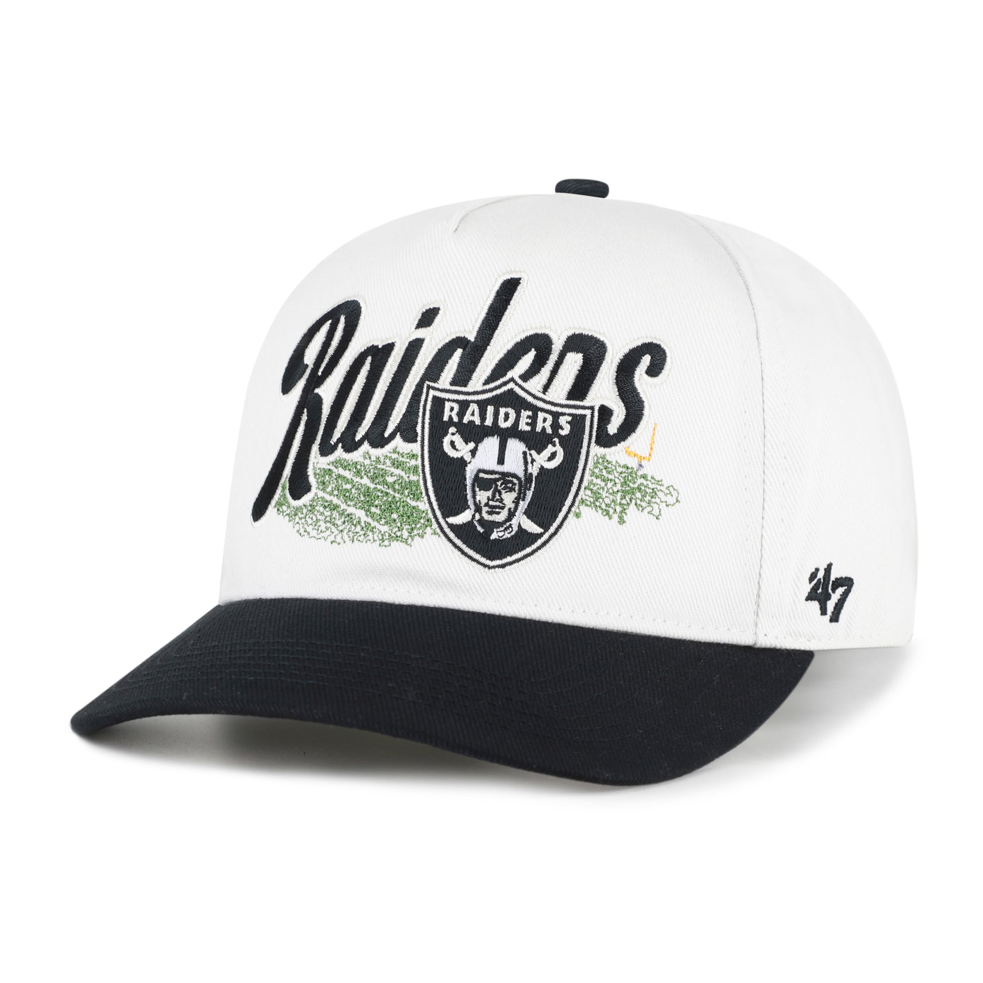 Men's '47 Cream Las Vegas Raiders Enfield Hitch Adjustable Hat