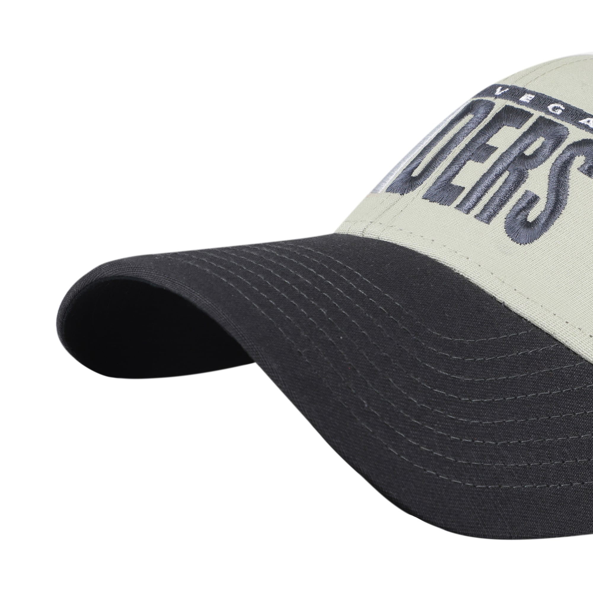 Casquette ajustable pour homme '47 Las Vegas Raiders, gris/noir, inscription demi-bloc MVP