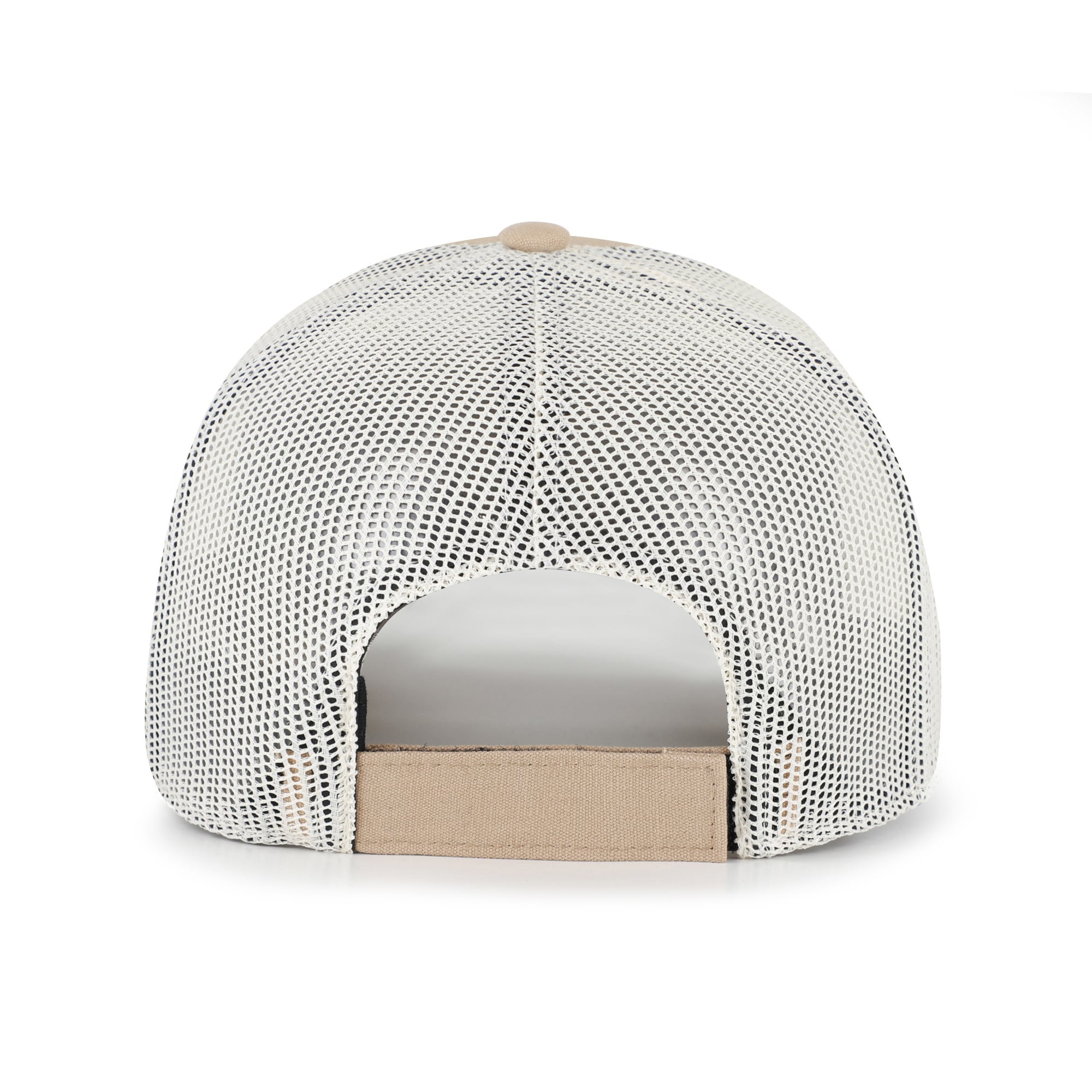 Casquette trucker ajustable en cuir kaki '47 Las Vegas Raiders