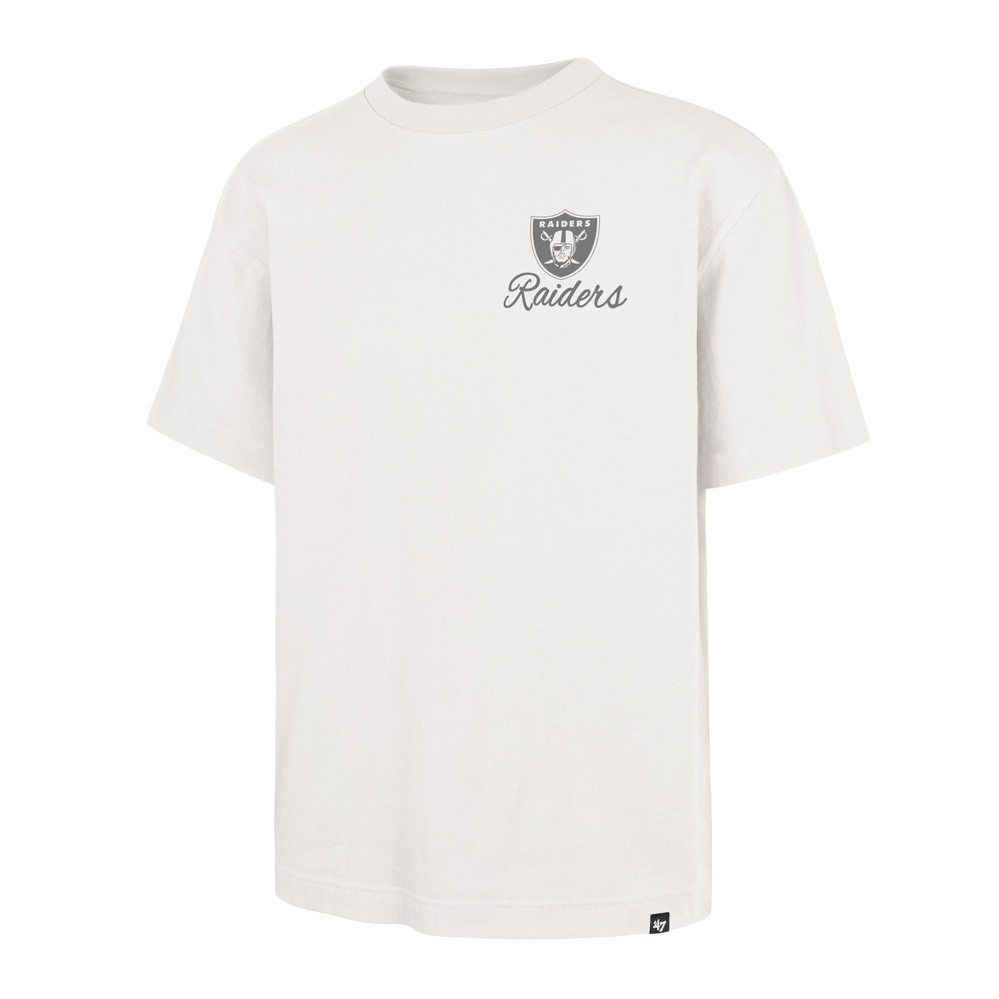 T-shirt homme '47 Off White Las Vegas Raiders Photon Dust Foundation