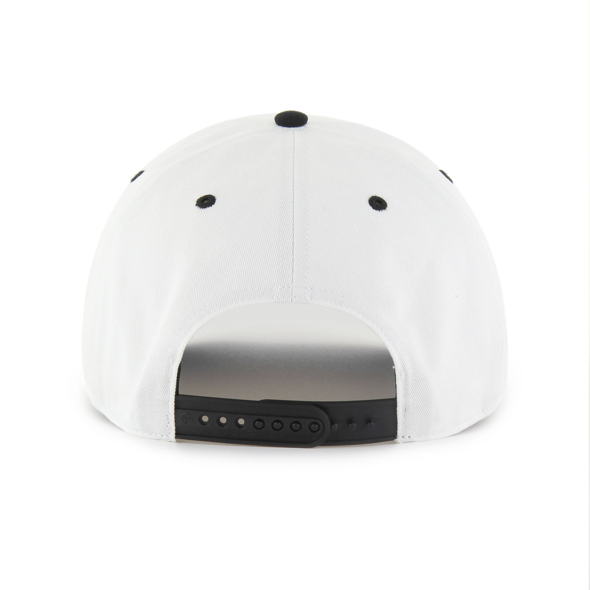 Men's '47 White/Black Las Vegas Raiders Roscoe Two-Toned Hitch Adjustable Hat