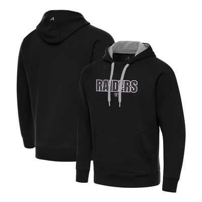 Las Vegas Raiders Antigua Impact Victory Hoodie - Black