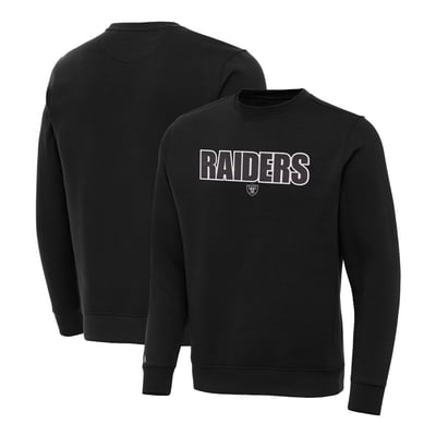 Las Vegas Raiders Antigua Impact Victory Sweatshirt - Black