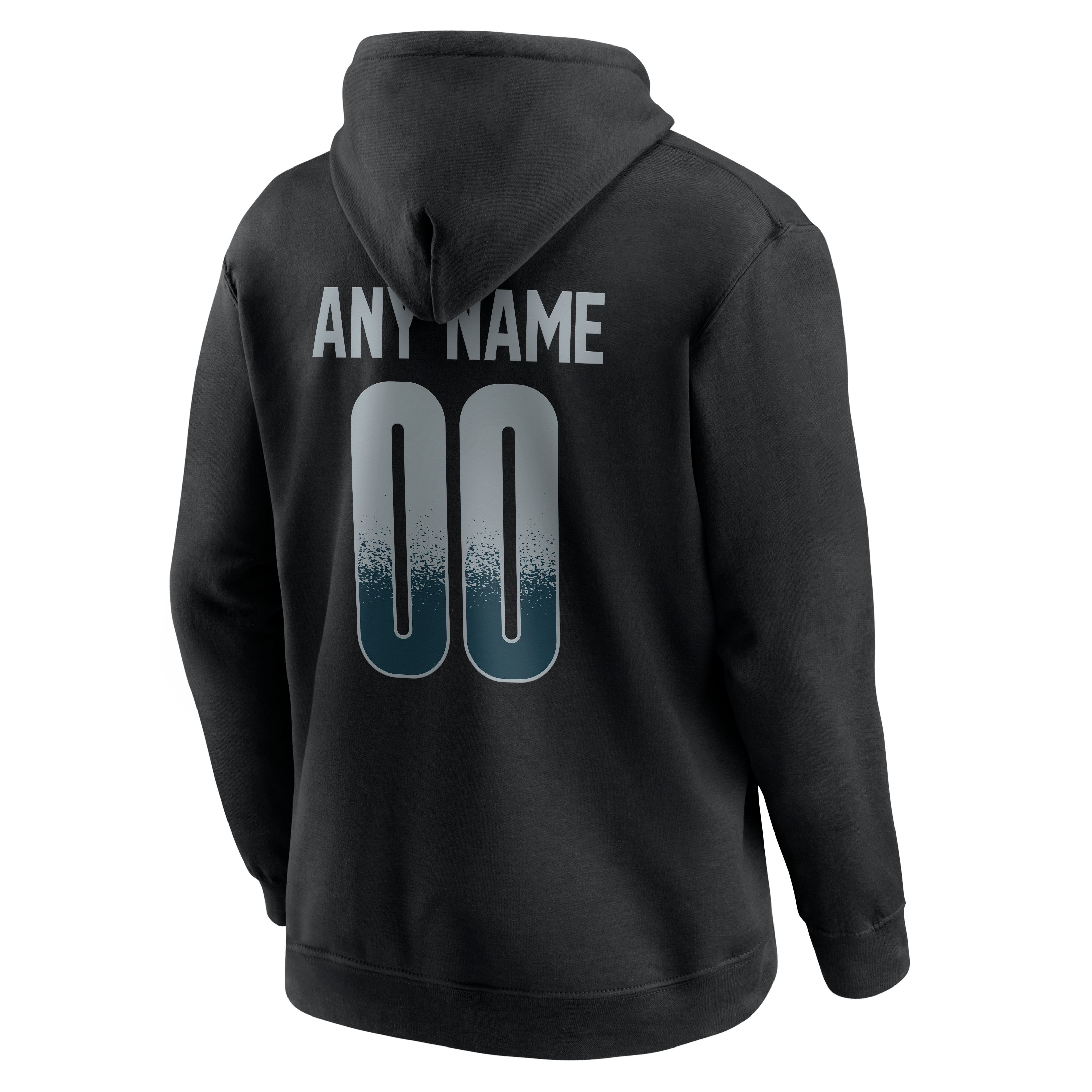 Men's Black Las Vegas Raiders Home Field Pop Personalized Name & Number Hoodie