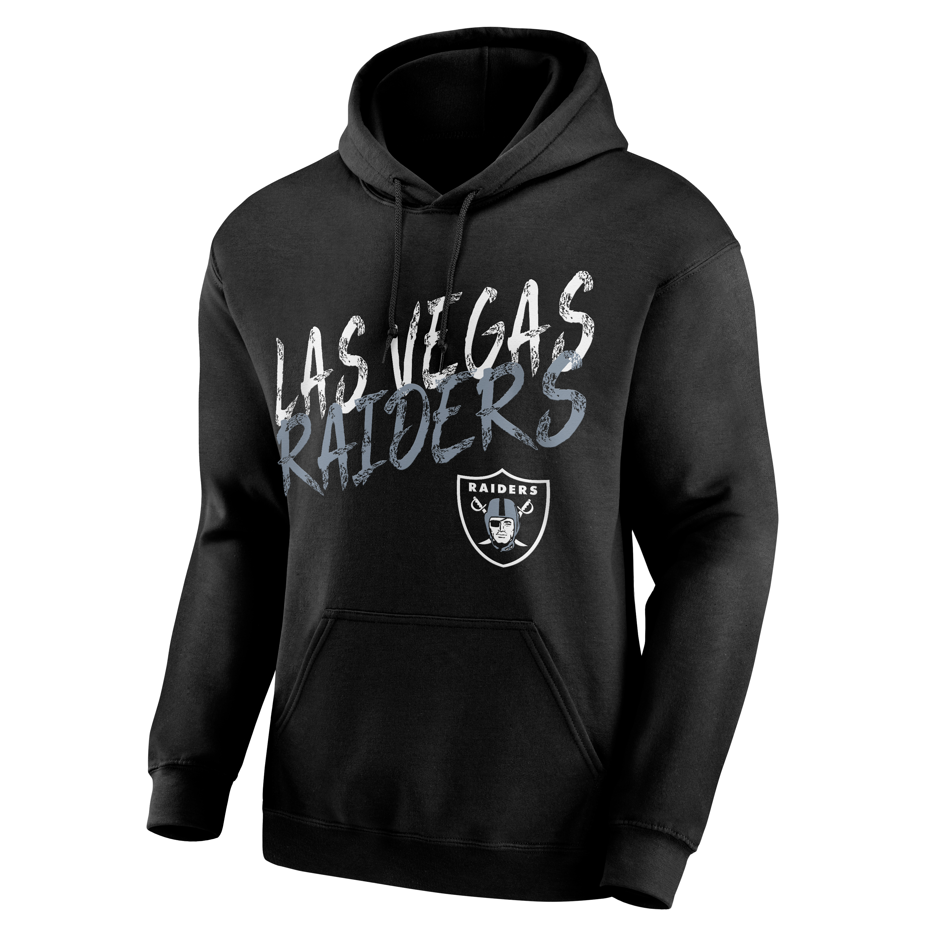 Sweat à capuche noir pour homme Las Vegas Raiders Hustle