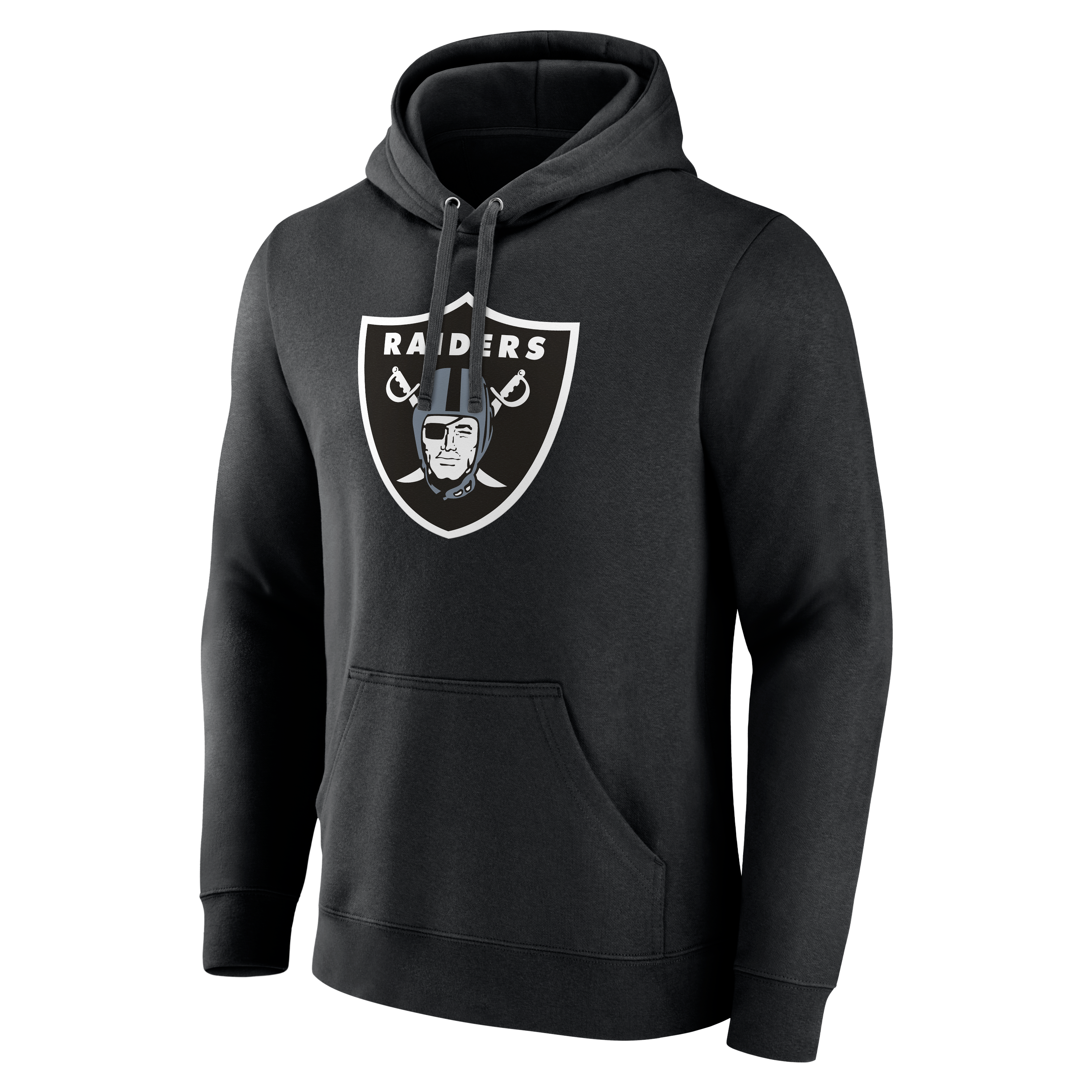 Men's Black Las Vegas Raiders Primary Logo Hoodie