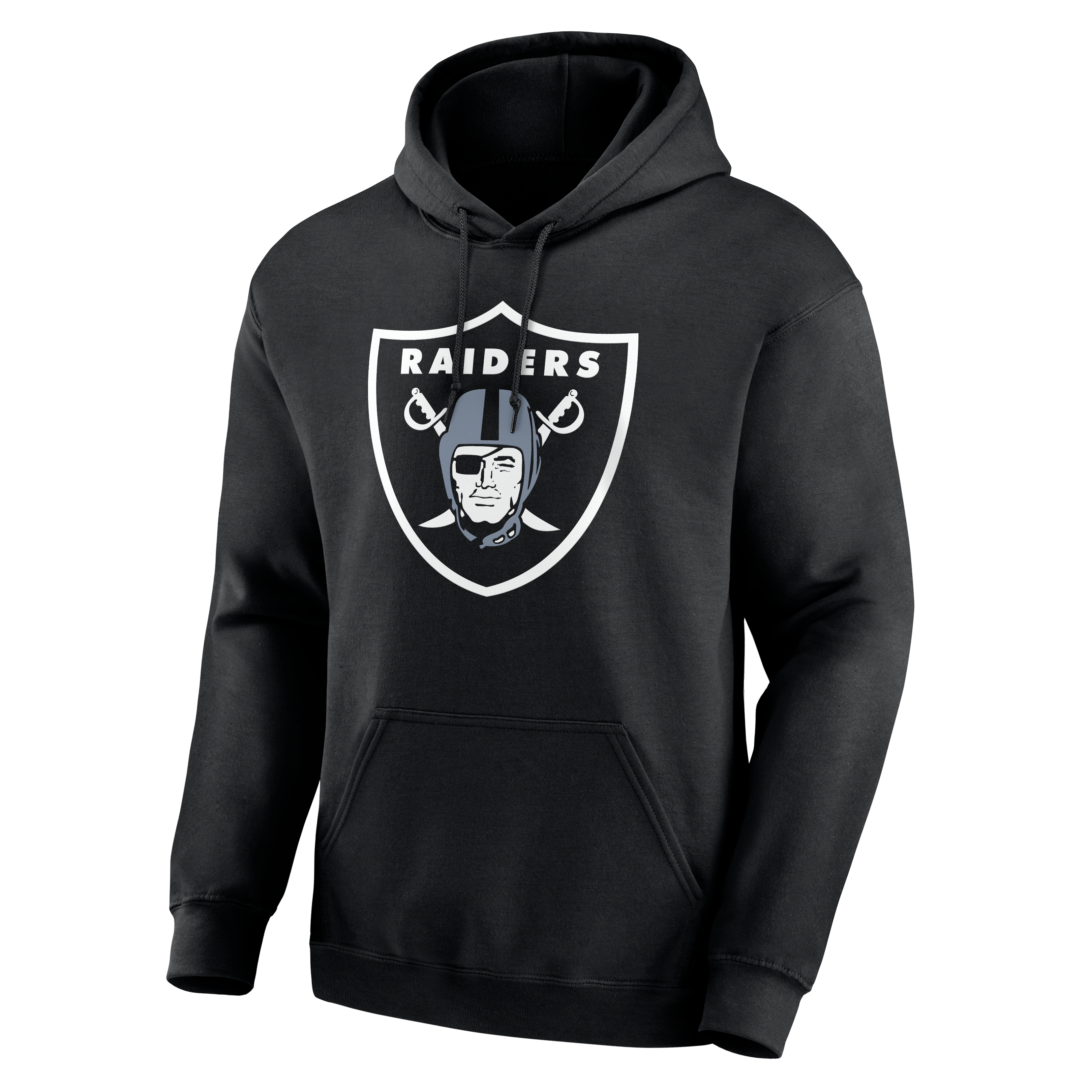 Men's Black Las Vegas Raiders Team Authentic Personalized Name & Number Hoodie