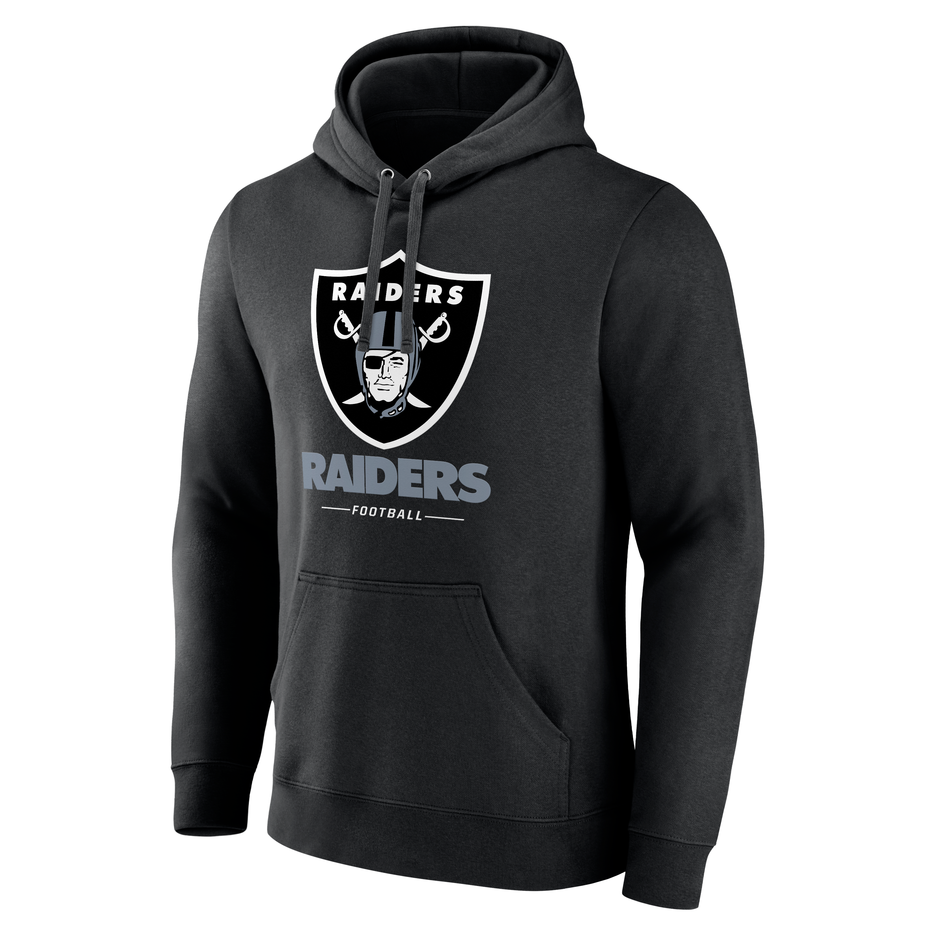 Men's Black Las Vegas Raiders Team Lockup Hoodie
