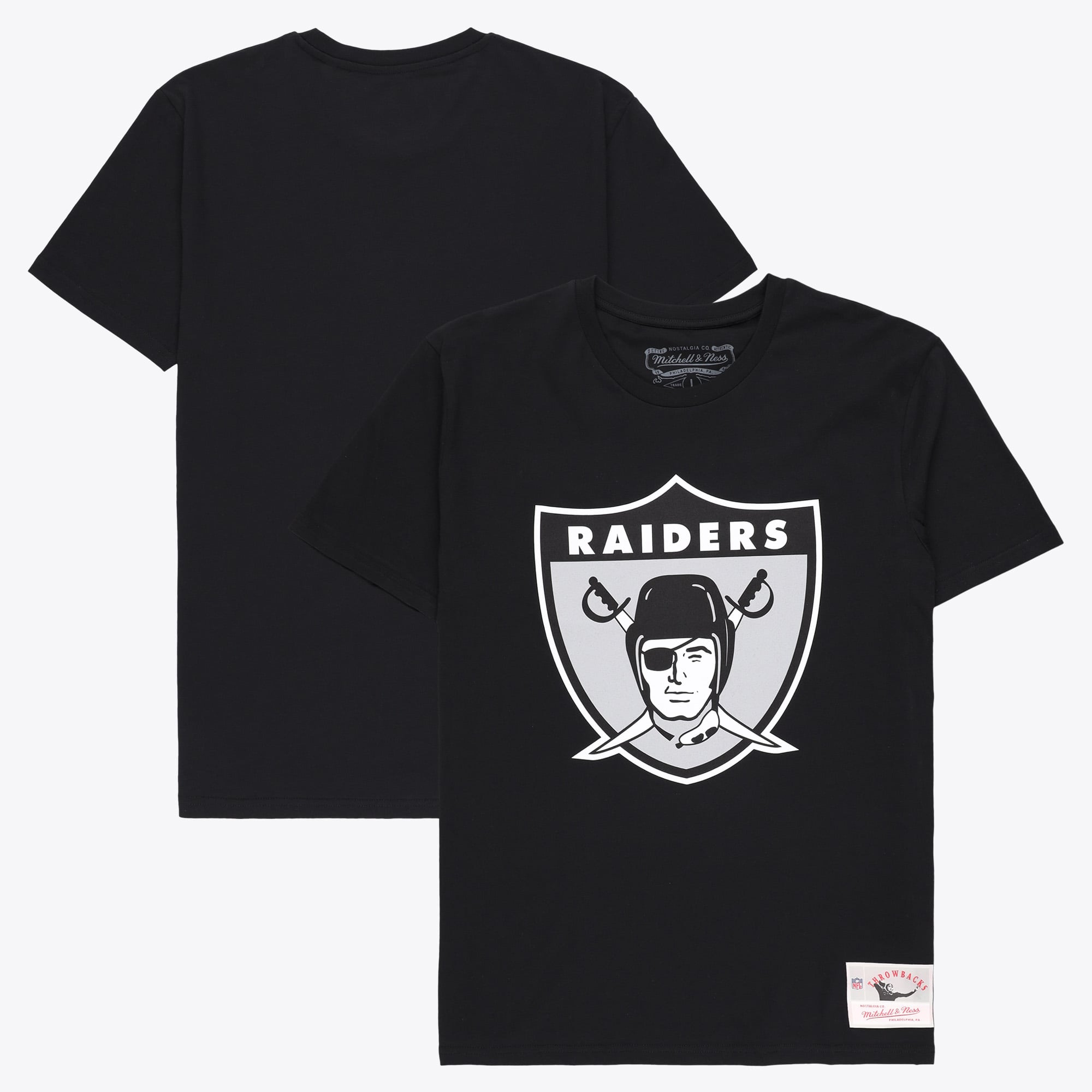 Las Vegas Raiders Mitchell & Ness Team Logo T-Shirt