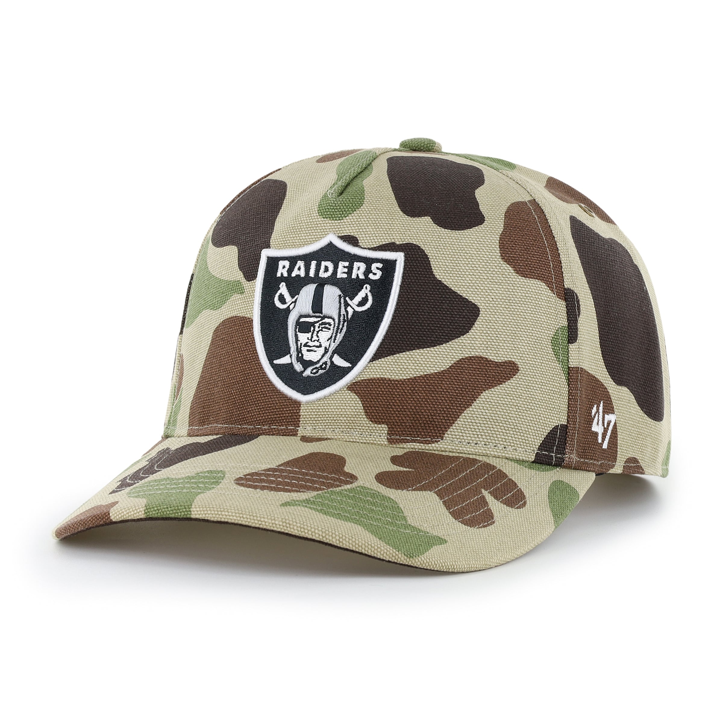 Casquette ajustable Carhartt x '47 Duck Camo Las Vegas Raiders pour homme