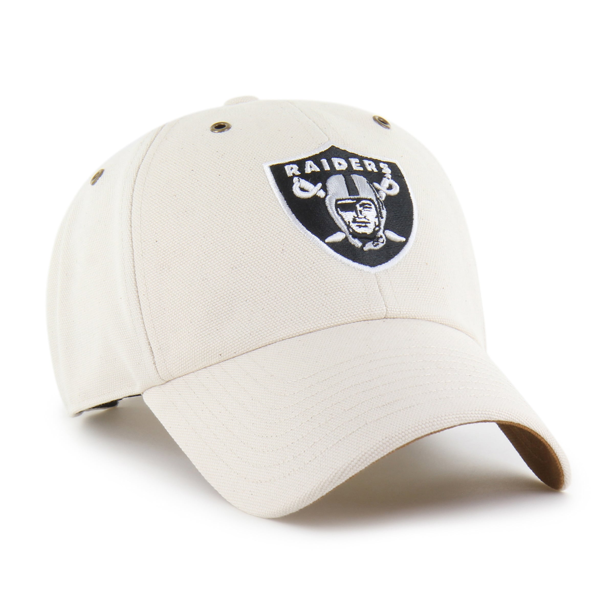 Casquette ajustable Carhartt x '47 Natural Las Vegas Raiders Undyed Clean Up pour homme