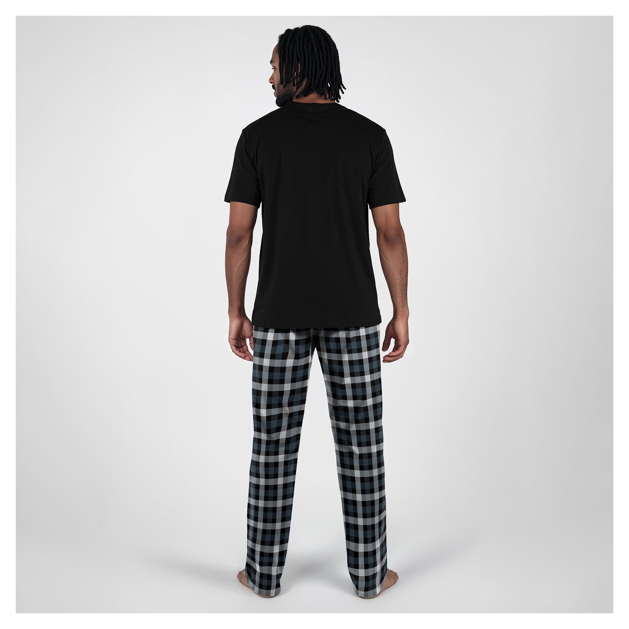 Ensemble de nuit Highland pour homme Concepts Sport noir Las Vegas Raiders, grandes tailles