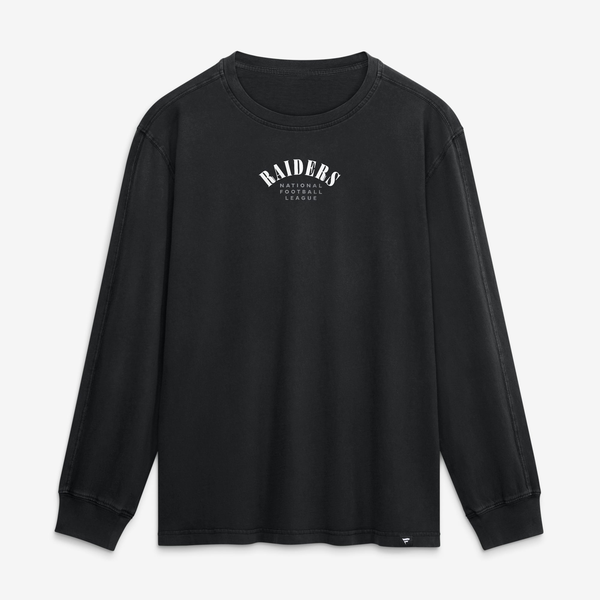 T-shirt à manches longues Fanatics Black Las Vegas Raiders pour homme
