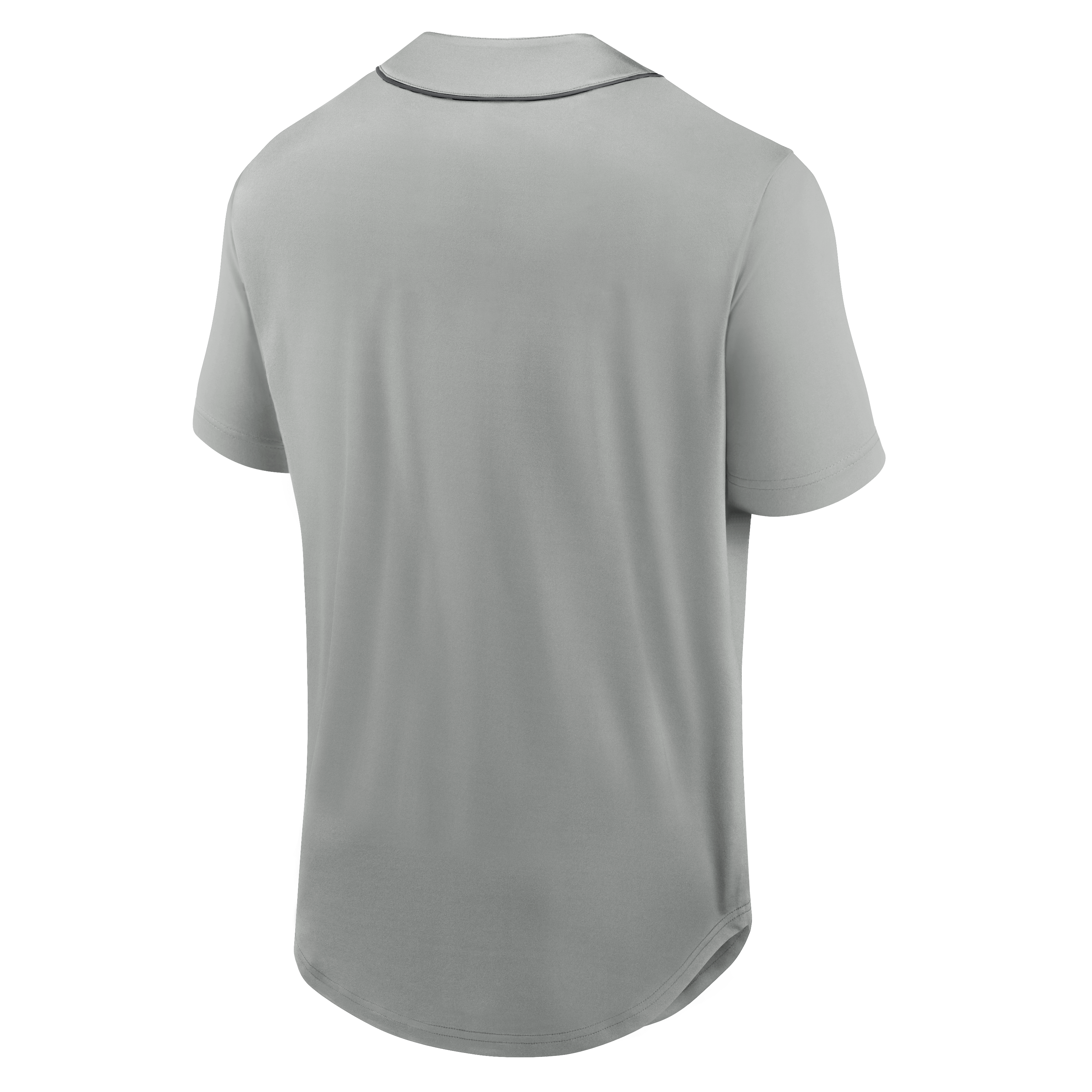 Men's Fanatics Gray Las Vegas Raiders After Hours Button-Up Baseball Top