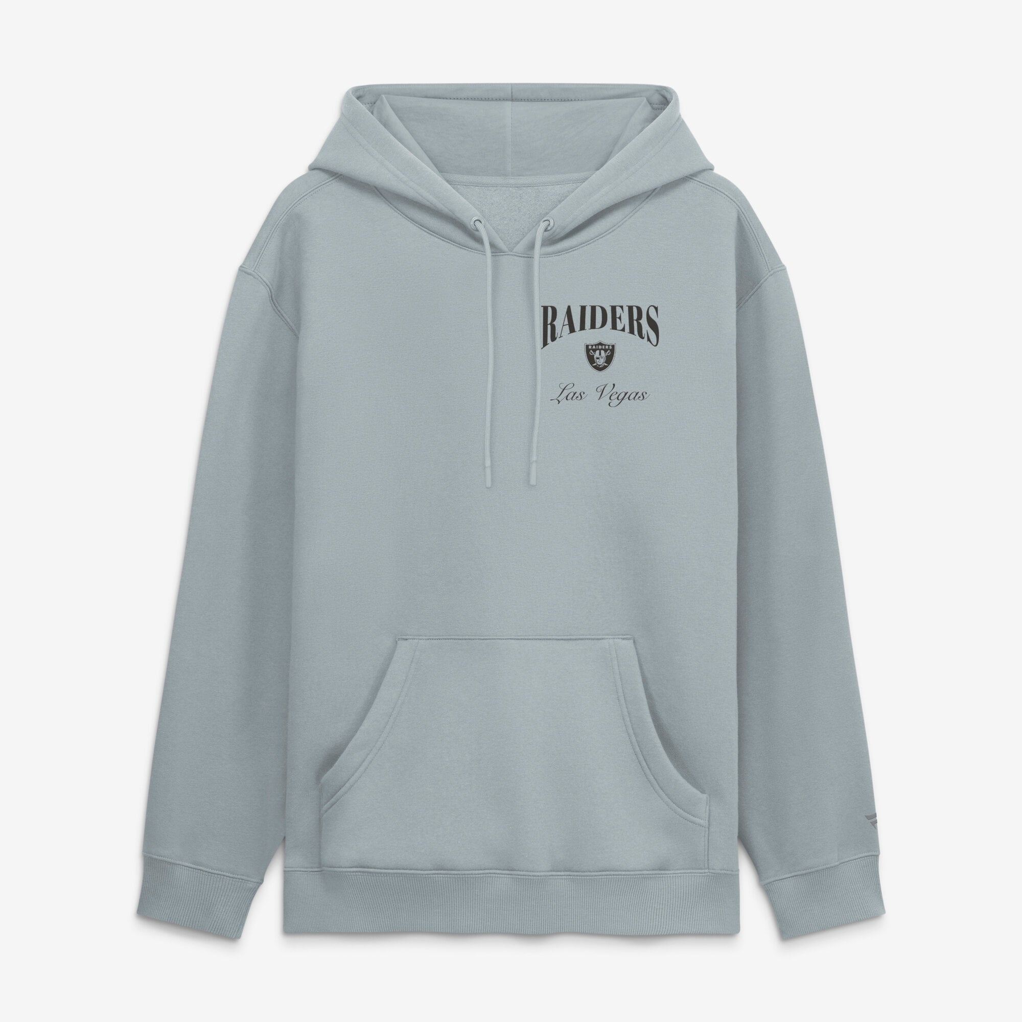 Men's Fanatics Gray Las Vegas Raiders Nightfall Long Sleeve Fleece Hoodie