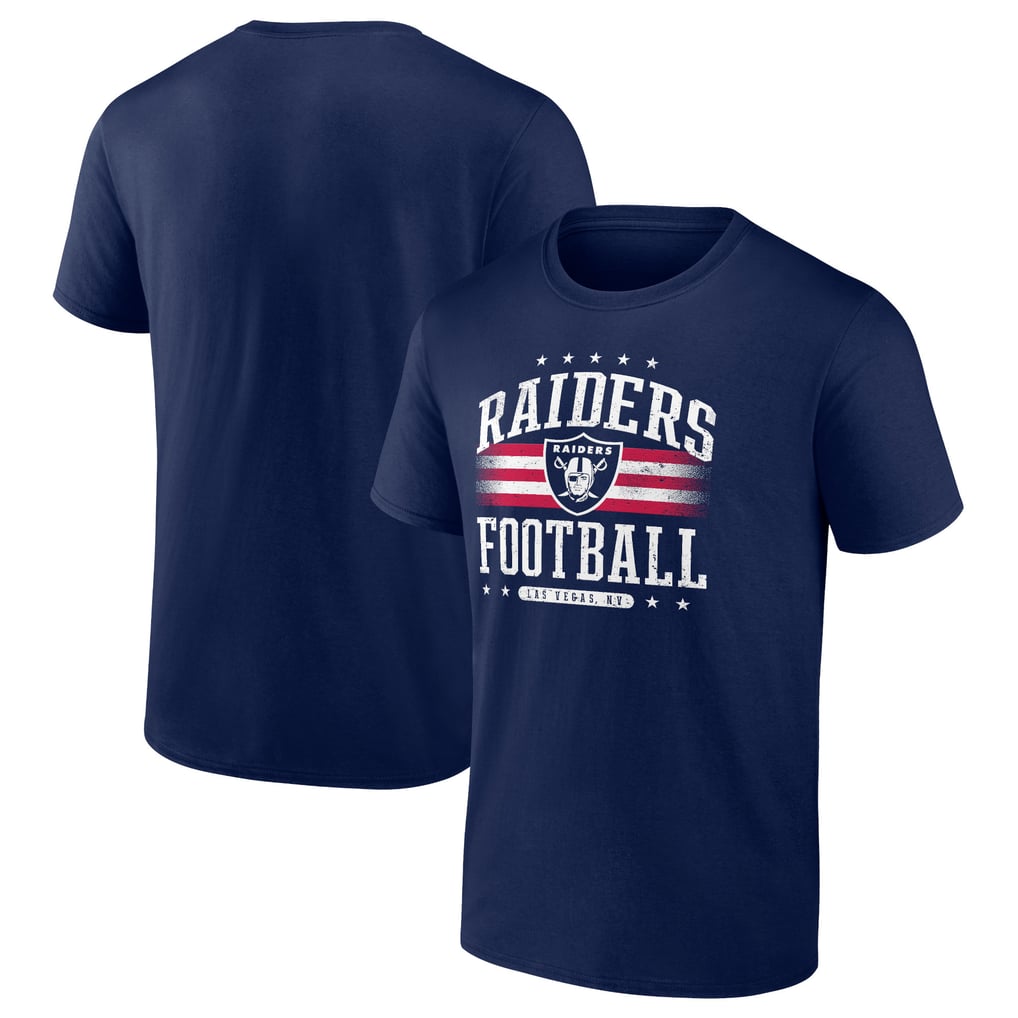 Camiseta Hombre Las Vegas Raiders NFL - Gris, Algodón Y Poliéster, Logo Del Escudo