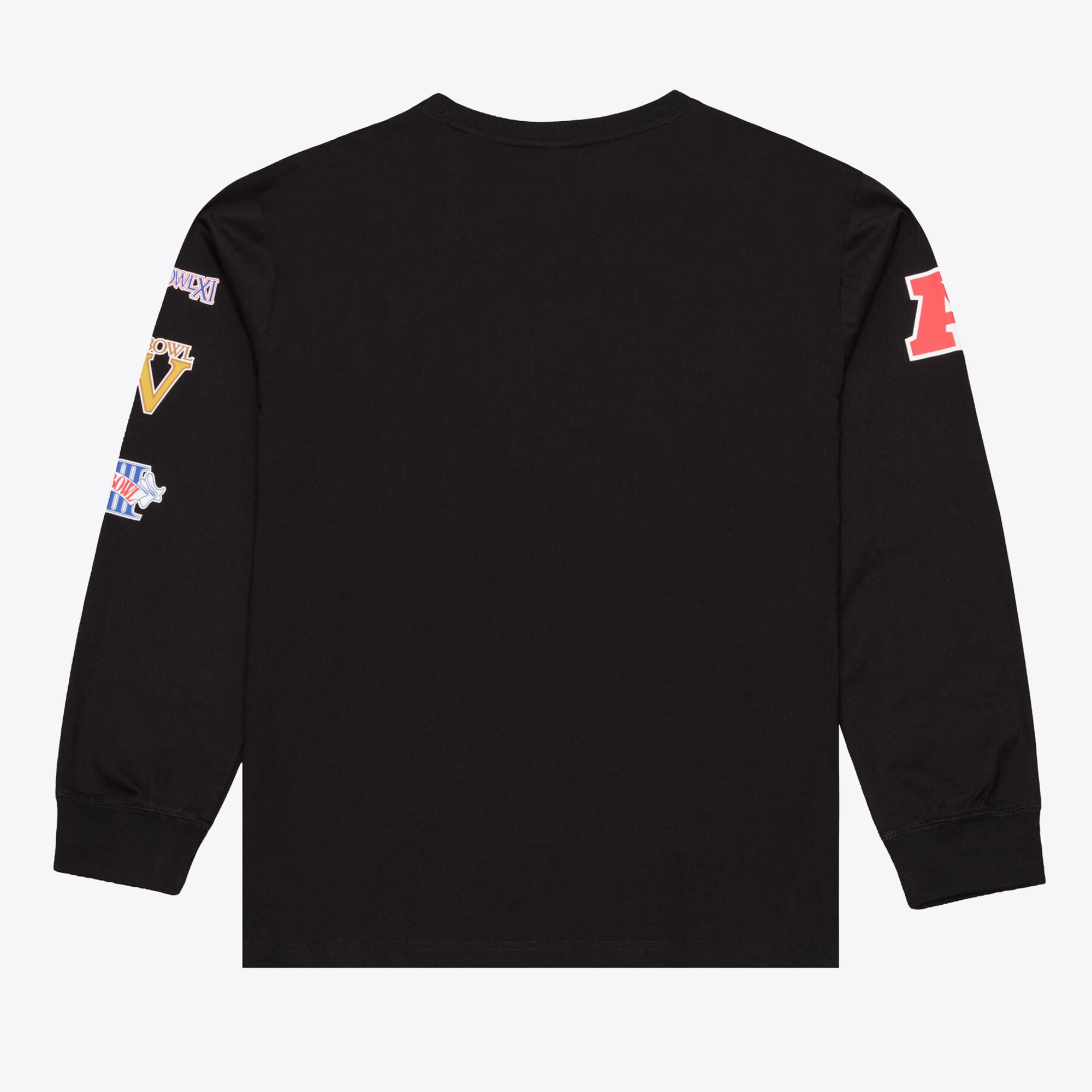 T-shirt à manches longues Mitchell & Ness noir pour homme, camp d'entraînement des Raiders de Las Vegas