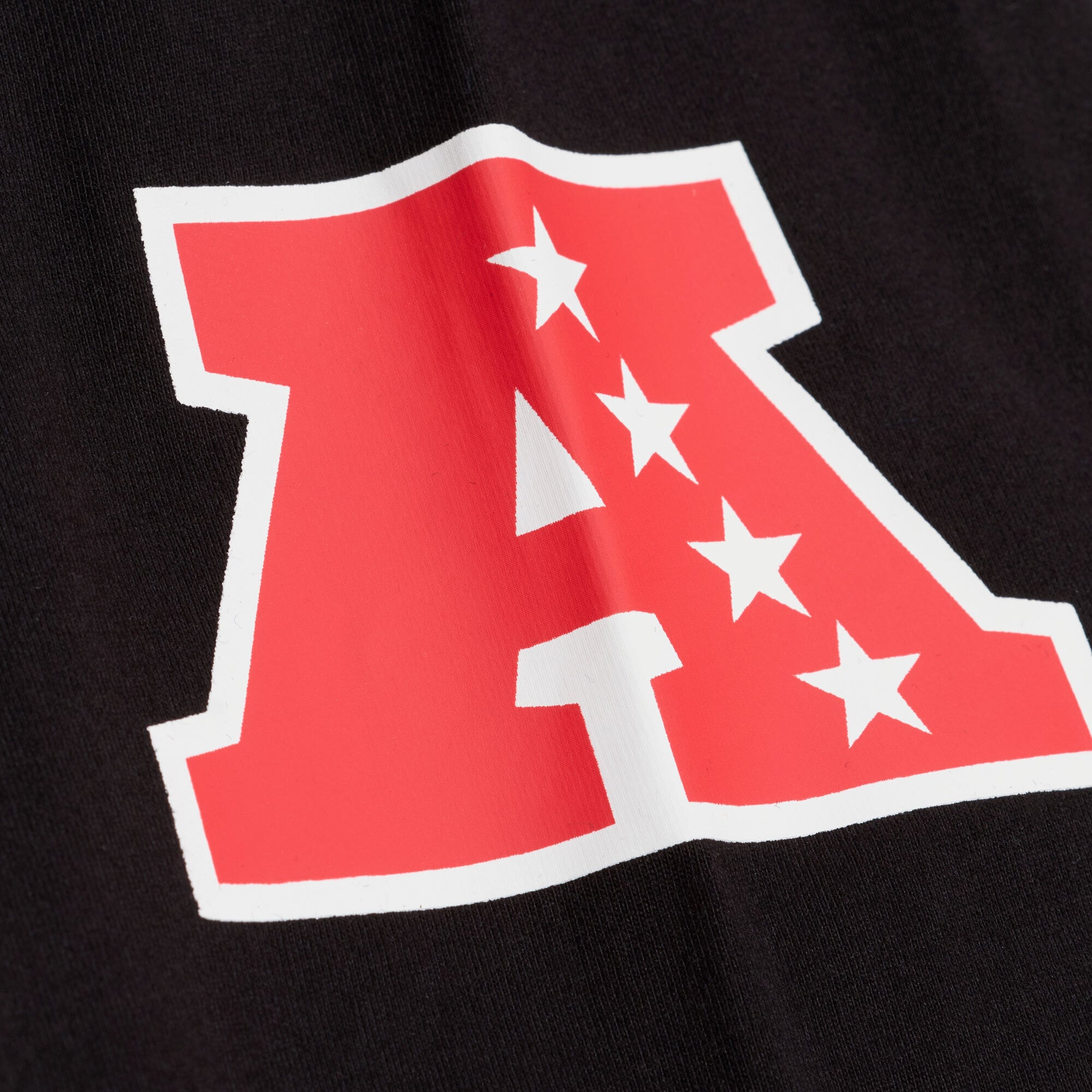 T-shirt à manches longues Mitchell & Ness noir pour homme, camp d'entraînement des Raiders de Las Vegas