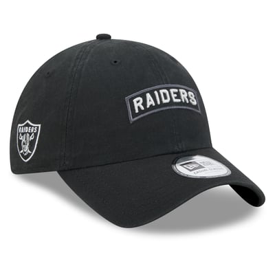 Las Vegas Raiders New Era 2026 Salute To Service Casual Classic Adjustable Hat - Black